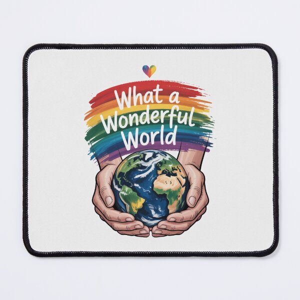 Item preview, What A Wonderful World Earth Day designed and sold by Designdos.