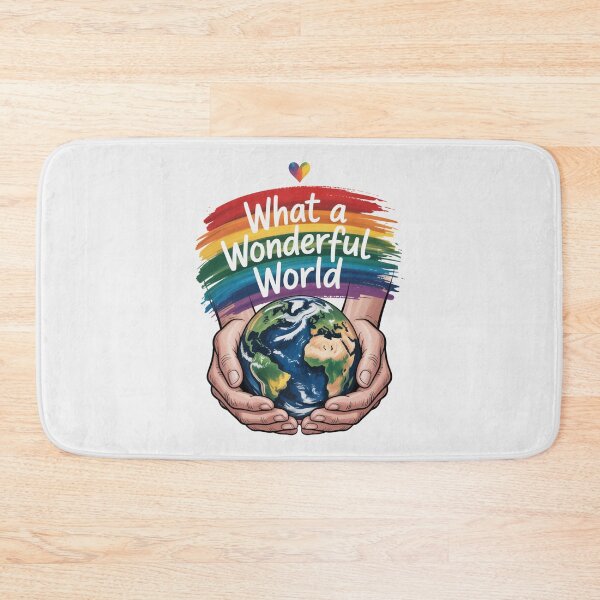 Item preview, What A Wonderful World Earth Day designed and sold by Designdos.