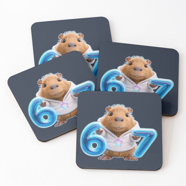 Item preview, Funny 67 Capybara for Kids  – 67 Meme Gaming Design Cute Capybara Gift designed and sold by Zajumaris Art & Heart.