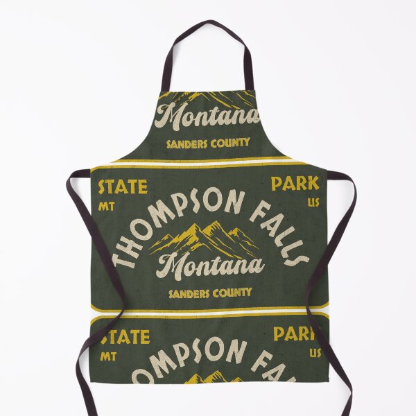 Item preview, Thompson Falls State Park, Sanders County, Montana, badge design designed and sold by Wanderful-roads.