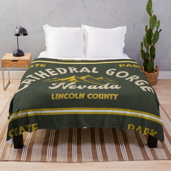 Item preview, Cathedral Gorge State Park, Lincoln County, Nevada, badge design designed and sold by Wanderful-roads.