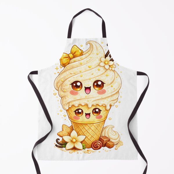 Artikelvorschau, Vanilleeiswaffel Kawaii entworfen und verkauft von redsharkuk.