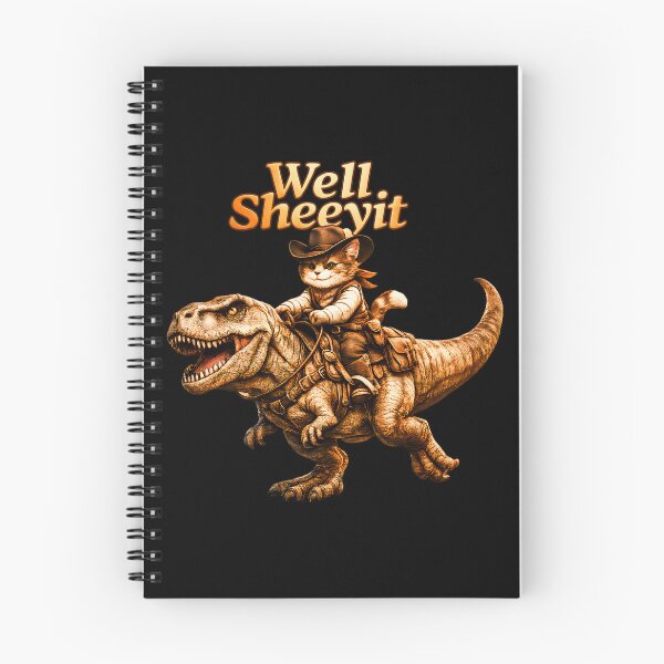 Item preview, Funny Cowboy Cat Western Humor  Well Sheeyit Meme   designed and sold by gear-posters.