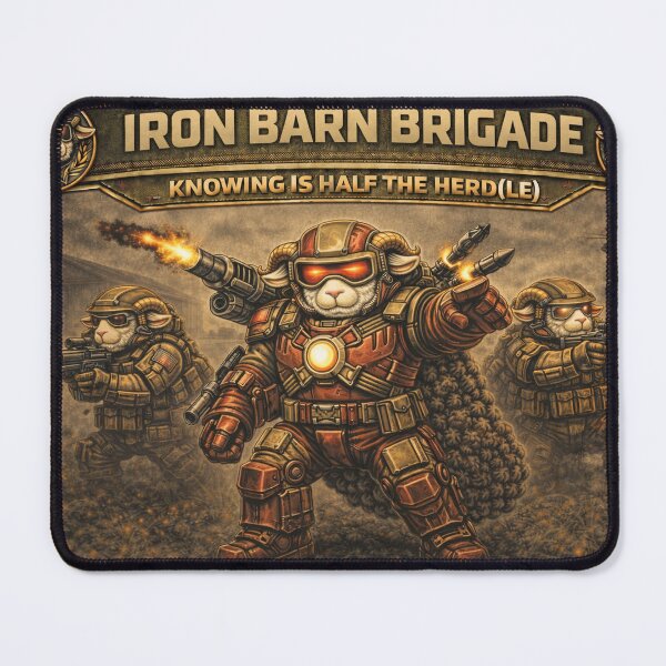 Item preview, Iron Barn Brigade – Sheep-I Joe Armored Assault Parody designed and sold by Thpoar.