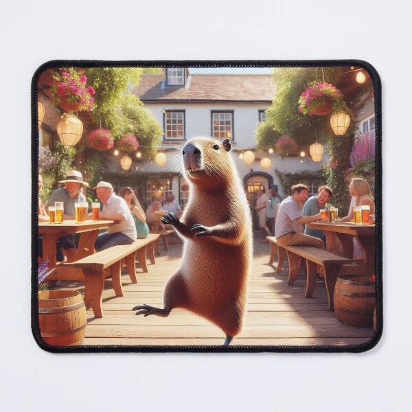 Item preview, Samba’s Victory Dance: The Runaway Capybara designed and sold by Sybille-Yates.