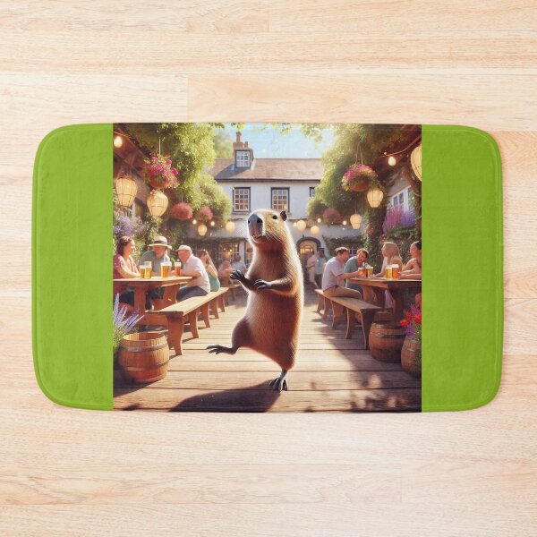 Item preview, Samba’s Victory Dance: The Runaway Capybara designed and sold by Sybille-Yates.