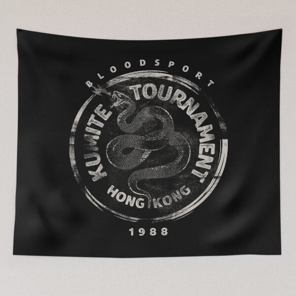Item preview, Kumite Tournament Bloodsport in Old Hong Kong 1988 designed and sold by Szymon Kalle.