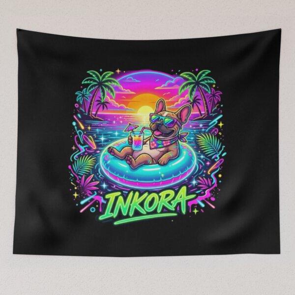 Item preview, summer dog in Beach  designed and sold by Fit On.