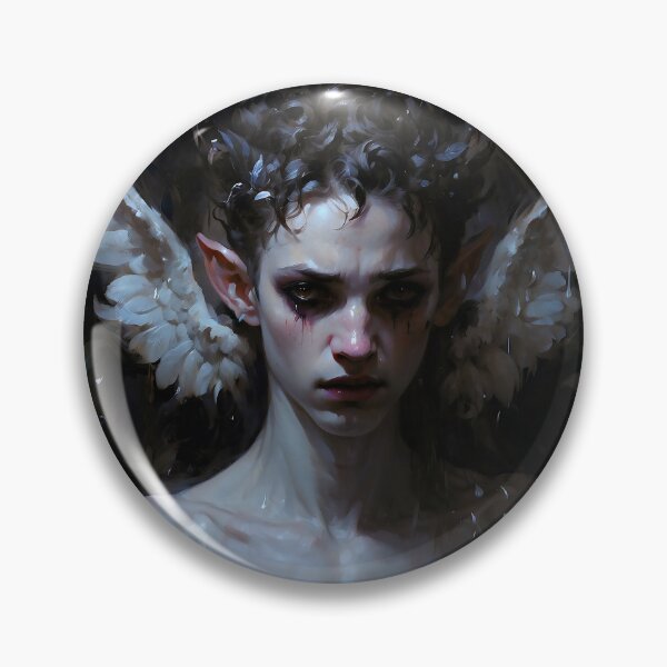 Item preview, Melancholic Young Satyr with Angelic Wings designed and sold by DarkHolyQueen.