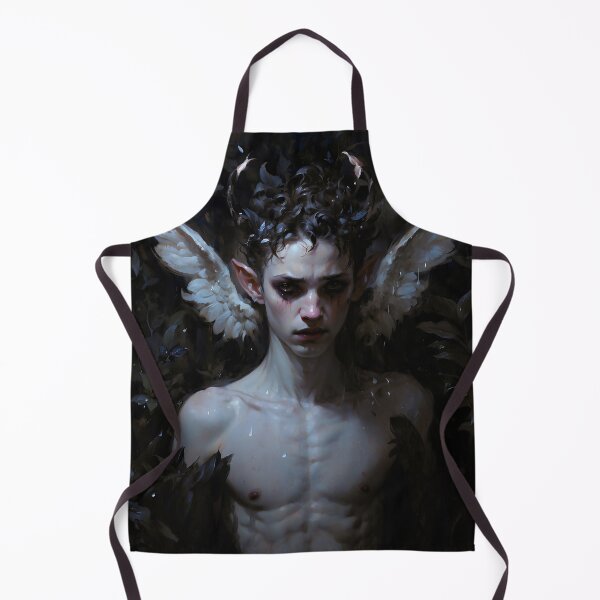 Item preview, Melancholic Young Satyr with Angelic Wings designed and sold by DarkHolyQueen.