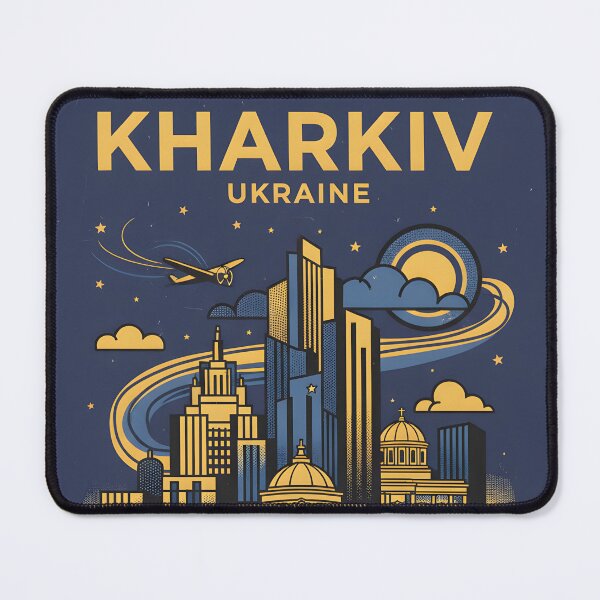Item preview, Kharkiv Ukraine Retro Vintage Travel Souvenir designed and sold by TravelersGems.