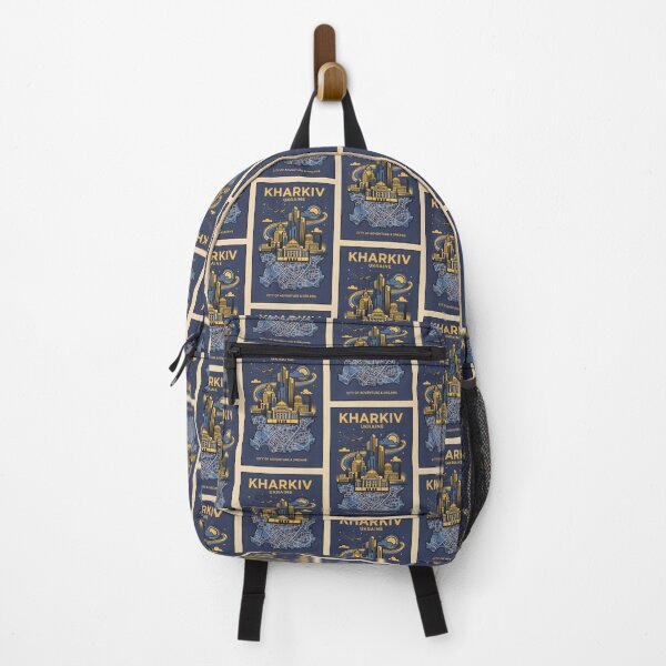 Item preview, Kharkiv Ukraine Retro Vintage Travel Souvenir designed and sold by TravelersGems.
