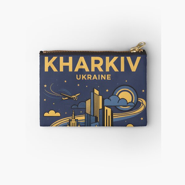Item preview, Kharkiv Ukraine Retro Vintage Travel Souvenir designed and sold by TravelersGems.