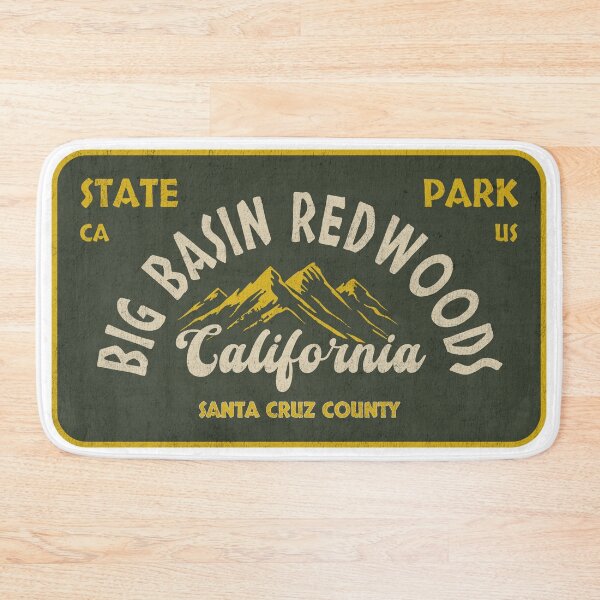 Item preview, Big Basin Redwoods State Park, Santa Cruz County, California, badge design designed and sold by Wanderful-roads.