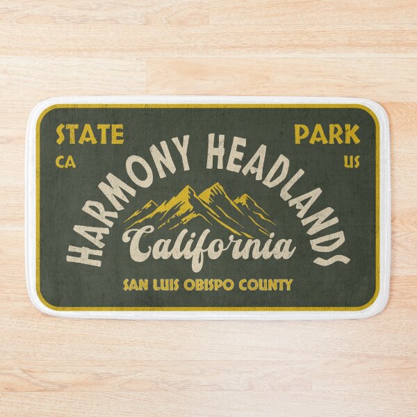 Item preview, Harmony Headlands State Park, San Luis Obispo County, California, badge design designed and sold by Wanderful-roads.