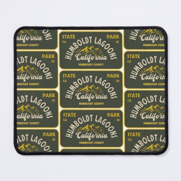 Item preview, Humboldt Lagoons State Park, Humboldt County, California, badge design designed and sold by Wanderful-roads.