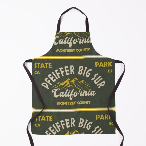 Item preview, Pfeiffer Big Sur State Park, Monterey County, California, badge design designed and sold by Wanderful-roads.