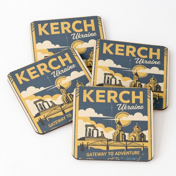 Item preview, Kerch Ukraine Retro Vintage Travel Souvenir designed and sold by TravelersGems.