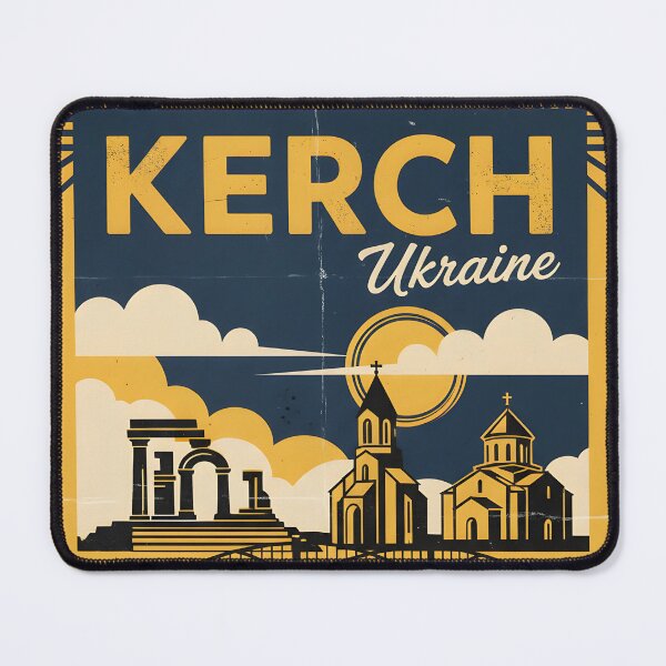 Item preview, Kerch Ukraine Retro Vintage Travel Souvenir designed and sold by TravelersGems.