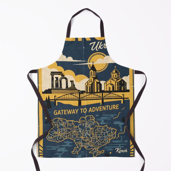 Item preview, Kerch Ukraine Retro Vintage Travel Souvenir designed and sold by TravelersGems.