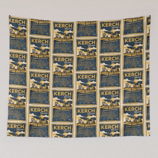 Item preview, Kerch Ukraine Retro Vintage Travel Souvenir designed and sold by TravelersGems.