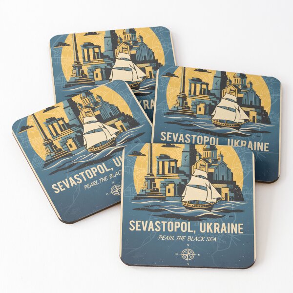 Item preview, Sevastopol Ukraine Retro Vintage Travel Souvenir designed and sold by TravelersGems.