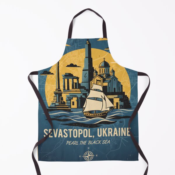 Item preview, Sevastopol Ukraine Retro Vintage Travel Souvenir designed and sold by TravelersGems.