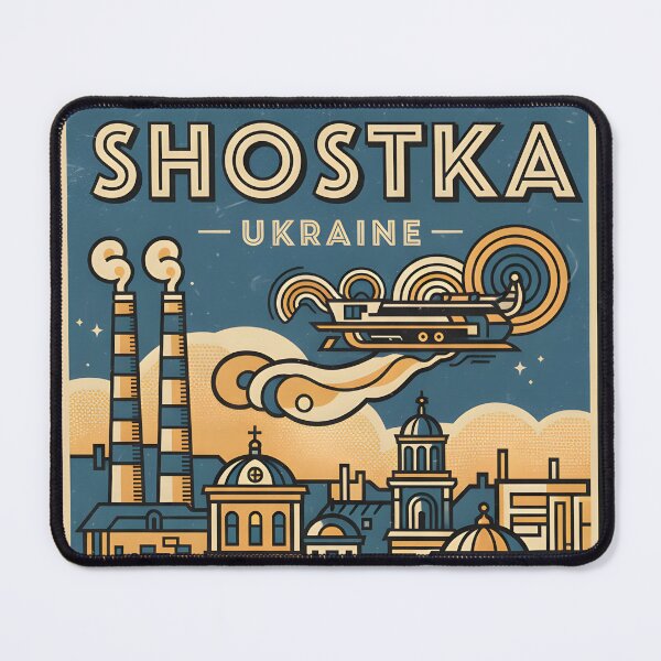Item preview, Shostka Ukraine Retro Vintage Travel Souvenir designed and sold by TravelersGems.