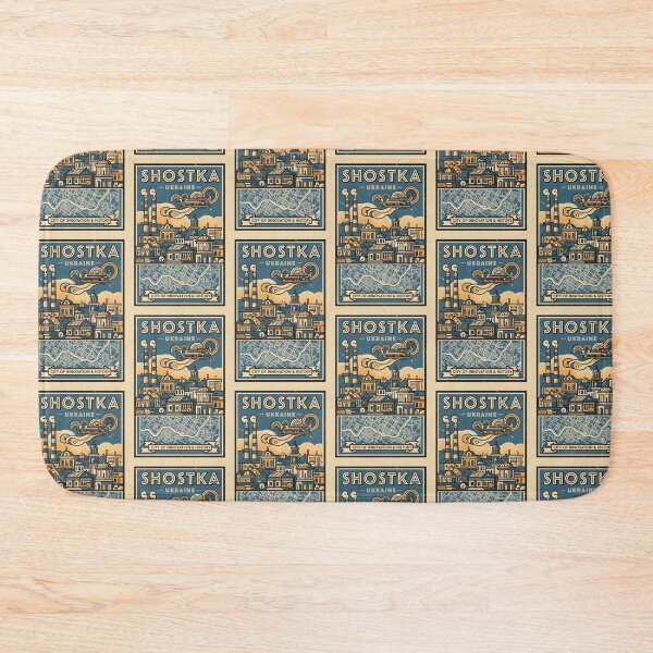 Item preview, Shostka Ukraine Retro Vintage Travel Souvenir designed and sold by TravelersGems.