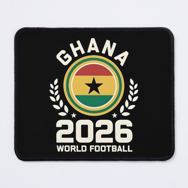 Item preview, Ghana Black Stars 2026 | Vintage Heritage Football Fan Badge designed and sold by dudelinart.