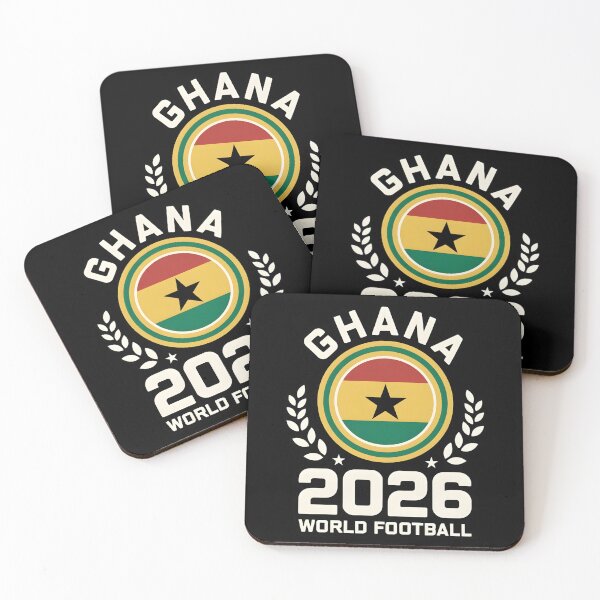 Item preview, Ghana Black Stars 2026 | Vintage Heritage Football Fan Badge designed and sold by dudelinart.