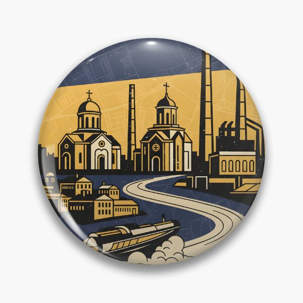 Item preview, Kamianske Ukraine Retro Vintage Travel Souvenir designed and sold by TravelersGems.
