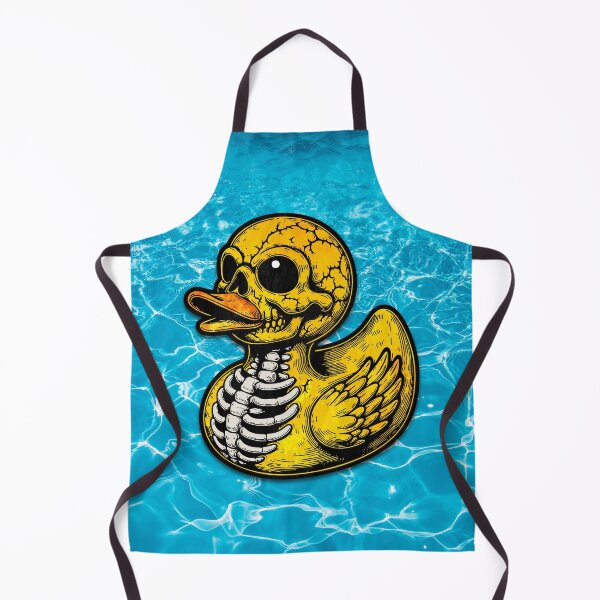 Artikelvorschau, T-Shirt mit Skelett-Quietscheente | Jeep-Design mit Ente und Ente | Lustige, gruselige Jeep-Enten-Grafik entworfen und verkauft von artistwill.