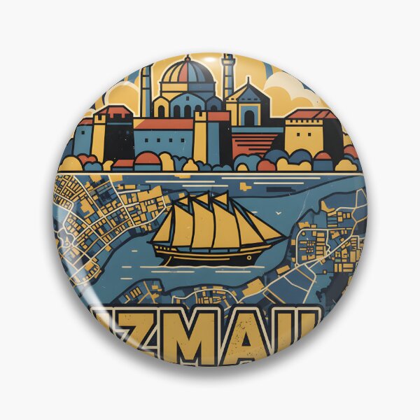 Item preview, Izmail Ukraine Retro Vintage Travel Souvenir designed and sold by TravelersGems.