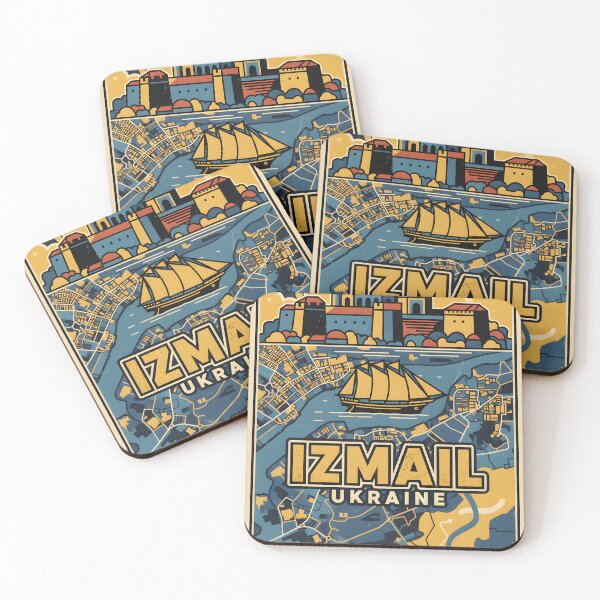 Item preview, Izmail Ukraine Retro Vintage Travel Souvenir designed and sold by TravelersGems.