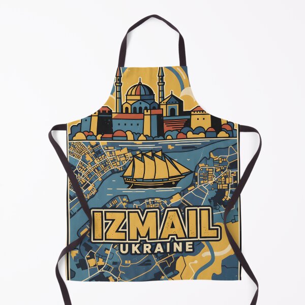 Item preview, Izmail Ukraine Retro Vintage Travel Souvenir designed and sold by TravelersGems.