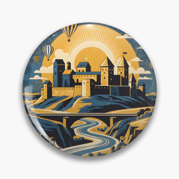 Item preview, Kamianets podilskyi Ukraine Retro Vintage Travel Souvenir designed and sold by TravelersGems.