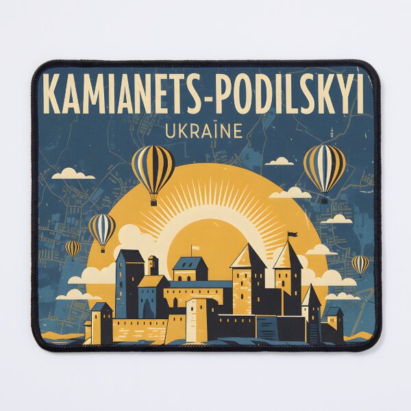 Item preview, Kamianets podilskyi Ukraine Retro Vintage Travel Souvenir designed and sold by TravelersGems.