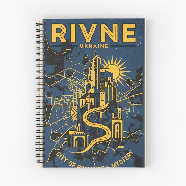 Item preview, Rivne Ukraine Retro Vintage Travel Souvenir designed and sold by TravelersGems.