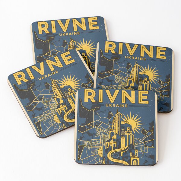 Item preview, Rivne Ukraine Retro Vintage Travel Souvenir designed and sold by TravelersGems.