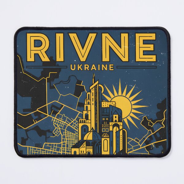 Item preview, Rivne Ukraine Retro Vintage Travel Souvenir designed and sold by TravelersGems.