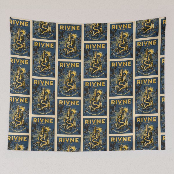 Item preview, Rivne Ukraine Retro Vintage Travel Souvenir designed and sold by TravelersGems.