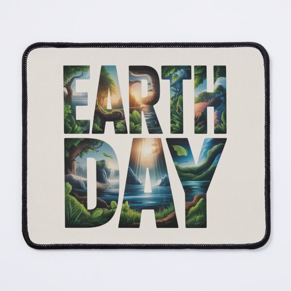 Item preview, Earth Day Nature Letters designed and sold by Designdos.