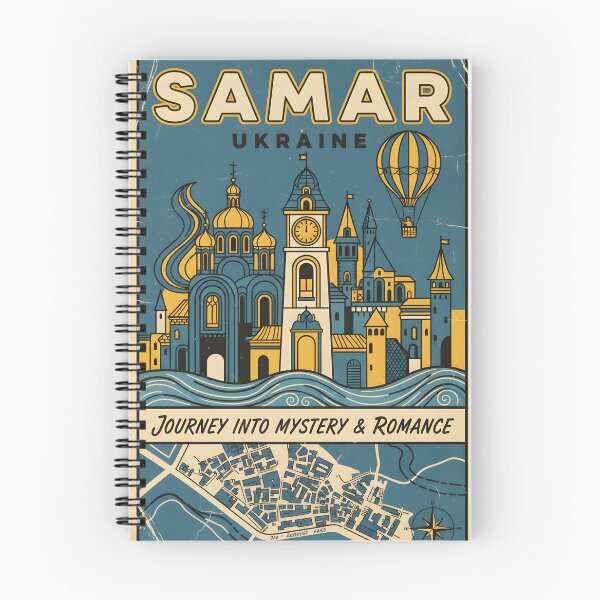 Item preview, Samar Ukraine Retro Vintage Travel Souvenir designed and sold by TravelersGems.