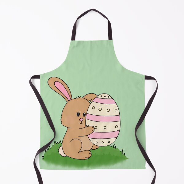 Item preview, Easter bunny hugging egg designed and sold by CarlyCaia.
