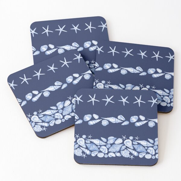 Item preview, Blue Seashells Garlands designed and sold by Flowersforbear.
