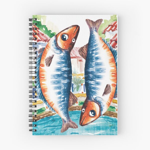Item preview, Sardinha,watercolor. designed and sold by elegantpaterns.