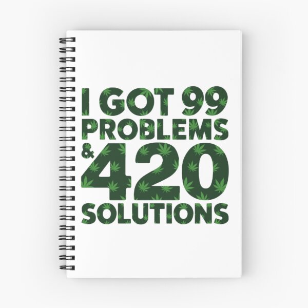 Item preview, Funny Weed 420 Solutions Stoner Humor Design designed and sold by Thread&Fable.