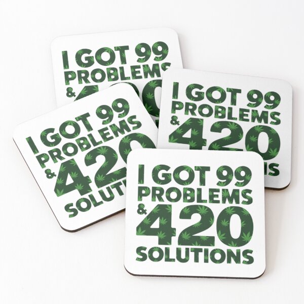 Item preview, Funny Weed 420 Solutions Stoner Humor Design designed and sold by Thread&Fable.