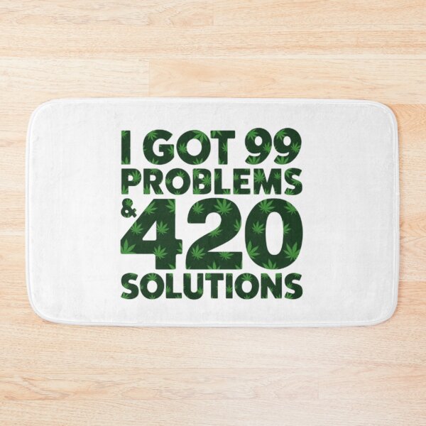 Item preview, Funny Weed 420 Solutions Stoner Humor Design designed and sold by Thread&Fable.